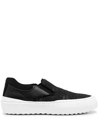 Fendi FF-motif slip-on sneakers - Black