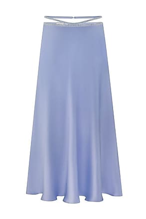 The Nue Co. SILK SKIRT MIDI