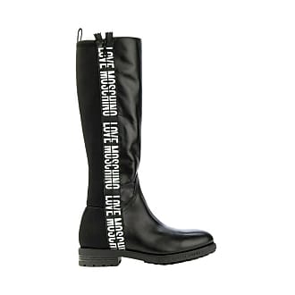 moschino long boots