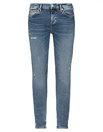 HUDSON Womens Button Pocket Stretch Skinny Jeans Blue 31