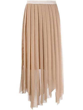 Sporty Asymmetrical Pleat Skirt - Ready to Wear 1A91VU