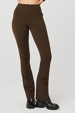 Forever 21 Women's Golden Brown Ponte-Knit Flare Pants XS New 