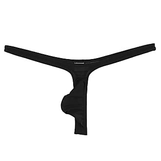 iiniim Mens Low Rise Micro Mini Pouch G-String Thongs T-Back Jockstrap Lingerie Underwear 