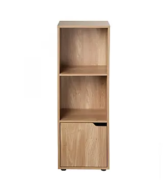 Libreria terrazzo premium in teak 110 - Mobili portaoggetti per il