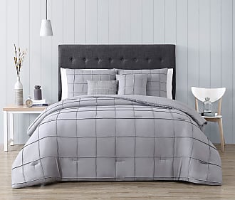 Geneva Home Fashion Nellie Comforter Set, Queen, Gray