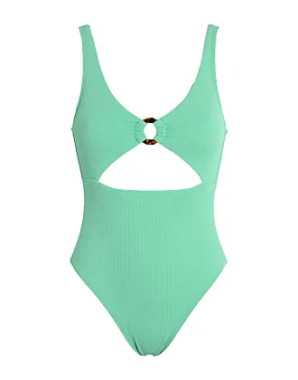 Printed Beach Classics - Cross Back One-Piece Swimsuit for Women