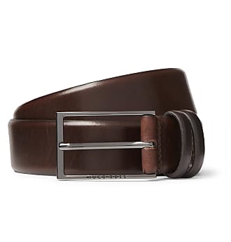 hugo boss leather belt sale