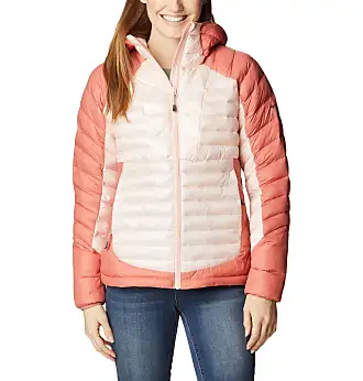 Columbia Women's Copper Crest Hooded Jacket, Peach Blossom, Small