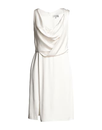 Halston heritage Robe asym\u00e9trique gris anthracite \u00e9l\u00e9gant Mode Robes Robes asymétrique 