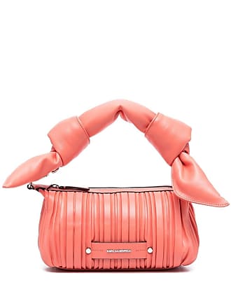 Karl Lagerfeld Kushion Pochette Clutch Bag - Orange