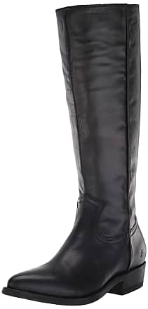 frye black leather booties