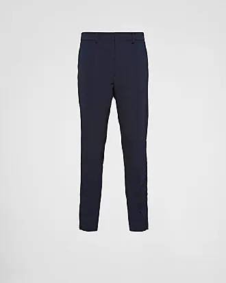 Prada stretch discount technical fabric trousers