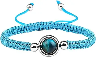 Healifty Friendship Bracelets Turquoise Jewelry 4pcs Beaded