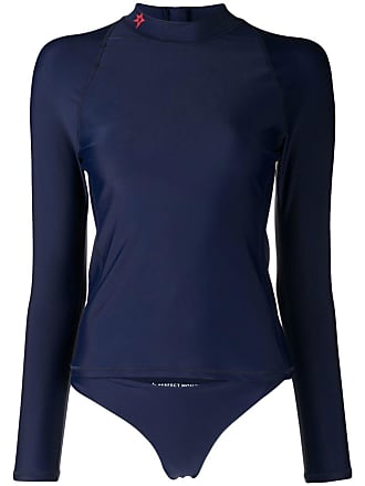 Blue T-Back bonded jersey top Farfetch Women Sport & Swimwear Sportswear Sports Tops 