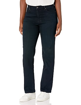 Gloria Vanderbilt Womens Misses Amanda Classic High Rise Tapered Jean, Alton, 12 Regular