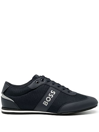 hugo boss trainers navy blue