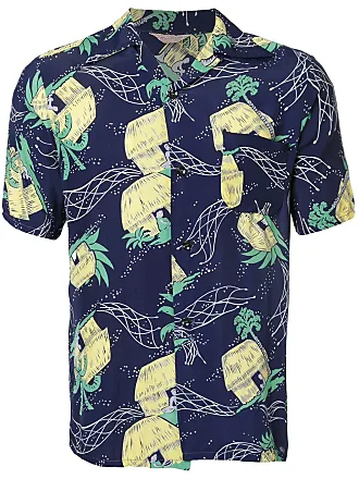 Fake Alpha Camicia John Meigs Hawaiian - Blu