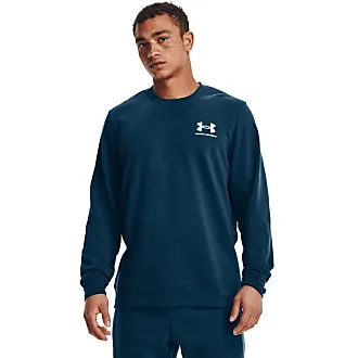 Under Armour Men's Fish Hook Logo Tee Shirt (Deep Sea/Breaker Blue