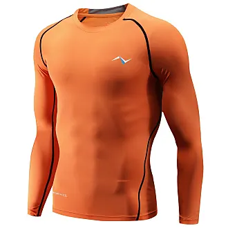  NOOZ Men's Quick Dry Powerflex Compression Baselayer