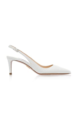 prada white heels