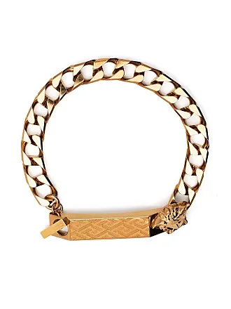 Versace Monogram Chain-Link Bracelet - Gold