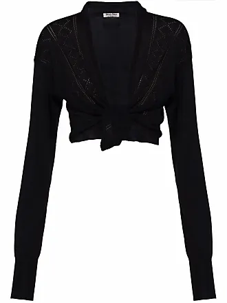 New ~ Miu miu Collard Silk Bow detail black dress 42 net A Porter