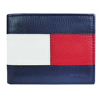 Bags Card Cases Tommy Hilfiger Card Case blue-light grey allover print casual look 
