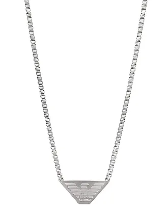 Men's Silver Giorgio Armani Jewelry: 25 Items in Stock | Stylight