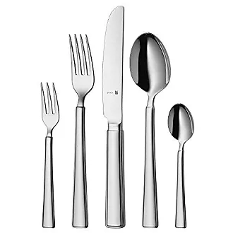 WMF Cutlery Set 66-Pieces for 12 Persons Virginia Cromargan Protect Steel  Extremely Scratch Resistant with Inserted Blade