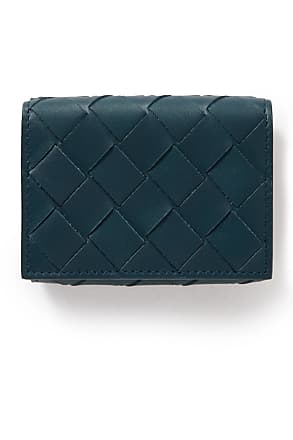 BOTTEGA VENETA: intrecciato nappa leather pouch - Pea Green