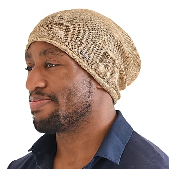 Charm Casualbox Pure Linen Beanie Hat Natural Material Men Women Slouchy Thin