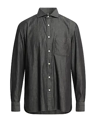 Grey colour sale denim shirt