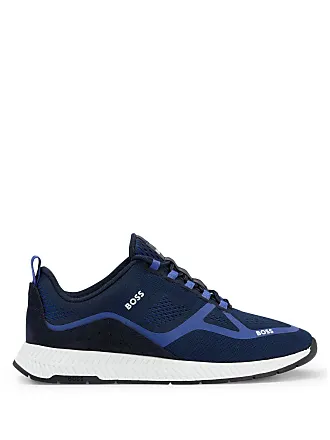  BOSS Men's Big B Lace Up Sneakers, Imperial Blue, 13