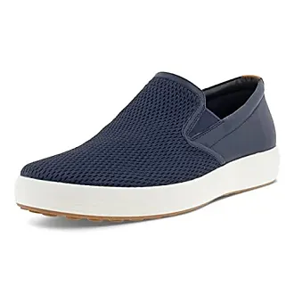 Navy blue mens outlet shoes