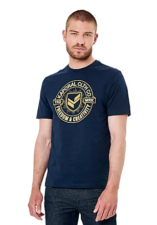 Kaporal tee-shirt bleu marine homme