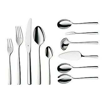 WMF Cutlery Set 66-Pieces for 12 Persons Palma Cromargan 18/10 Stainless  Steel Brushed