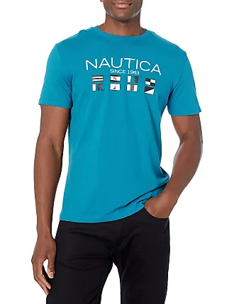 Nautica Men's Crewneck Short Sleeve Logo Graphic T-Shirt