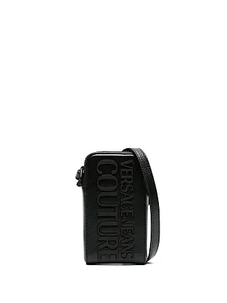 Shop Versace V-Logo Tape Belt Bag