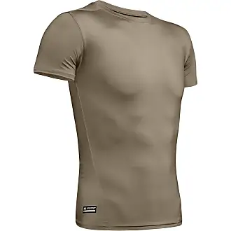 Global Foundation Short-Sleeve T-Shirt Under Armour Mens, (300) City  Khaki/White/Black, Small
