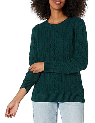   Essentials Women's Fisherman Cable Long-Sleeve