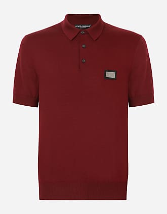 Dolce & Gabbana Monogram Silk Polo Shirt - Farfetch