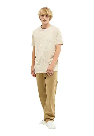 T-shirt ampia con scritta beige chiaro | Terranova