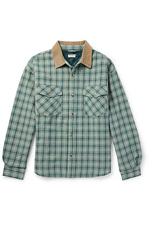 San Francisco 49Ers Wordmark Basic Flannel Shirt - Short Sleeve