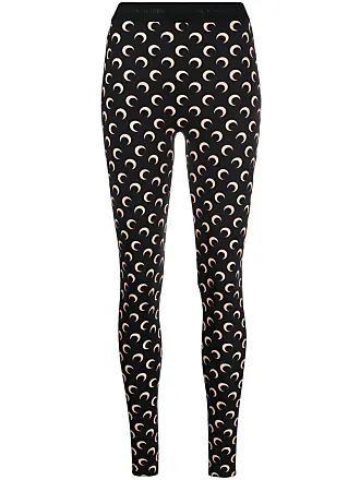 Leggings Women Black Stretch Cotton Summer Light Elegant Fuseaux