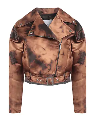 Brown Camouflage Leather