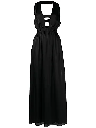 Kiki de Montparnasse Lace Inset Fitted Dress in Black