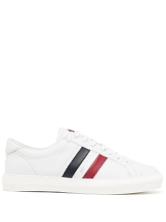 Moncler: White Leather Shoes now at $381.00+ | Stylight