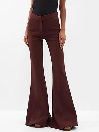 GABRIELA HEARST + NET SUSTAIN Boyne organic silk-velvet wide-leg