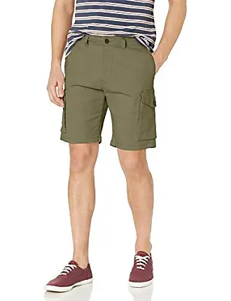 Lucky Brand Laguna Flat Front Linen & Cotton Chino Shorts In Camo