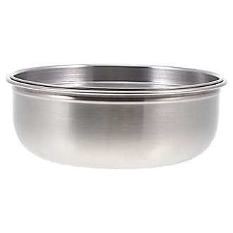 Cabilock Stainless Mixing Bowls Kneading Dough Bowl egg stirring bowl metal  round soup bowl dough flour bowl large egg mix Large Stainless Steel